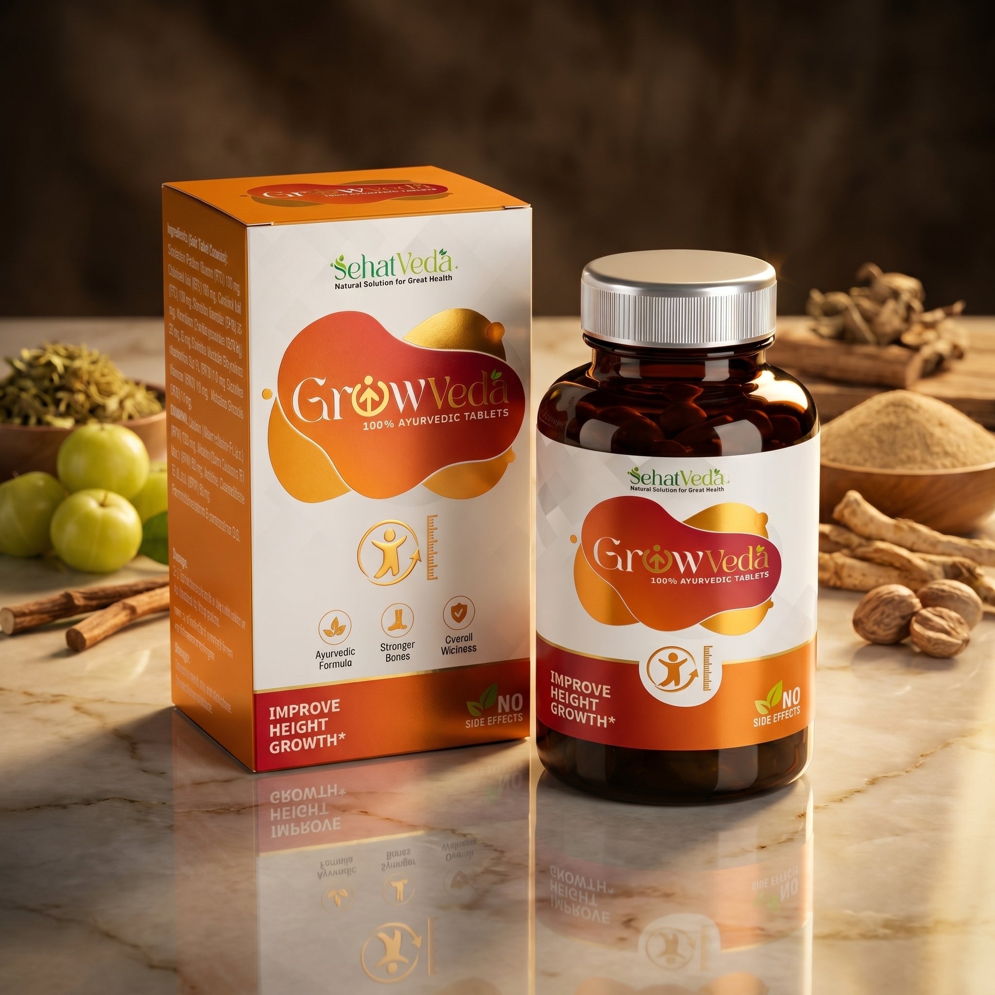 GrowVeda – बच्चों की बेहतर ग्रोथ और मजबूत शरीर के लिए आयुर्वेदिक सपोर्ट