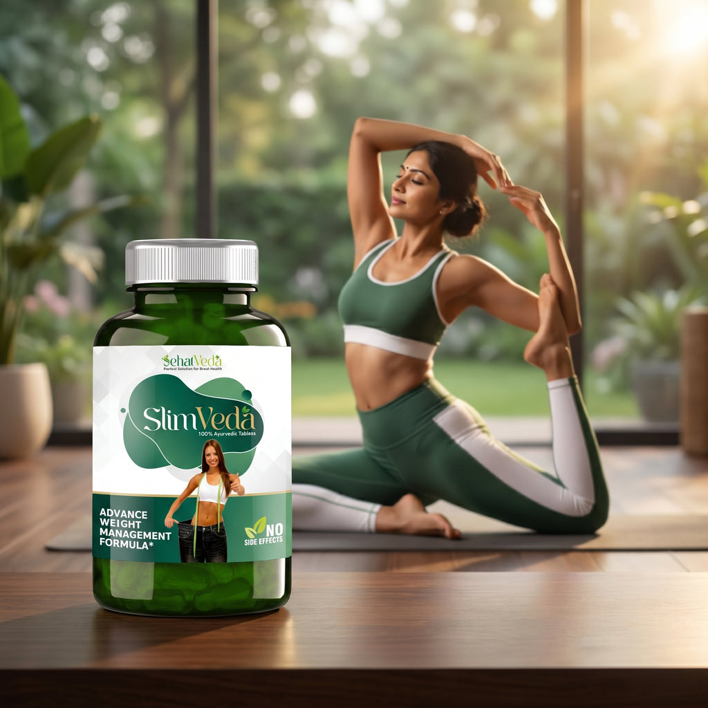 SlimVeda – प्राकृतिक तरीके से वजन मैनेज करने का आयुर्वेदिक सपोर्ट