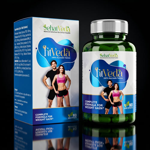 FitVeda – प्राकृतिक तरीके से स्वस्थ वजन बढ़ाने का भरोसेमंद आयुर्वेदिक समाधान